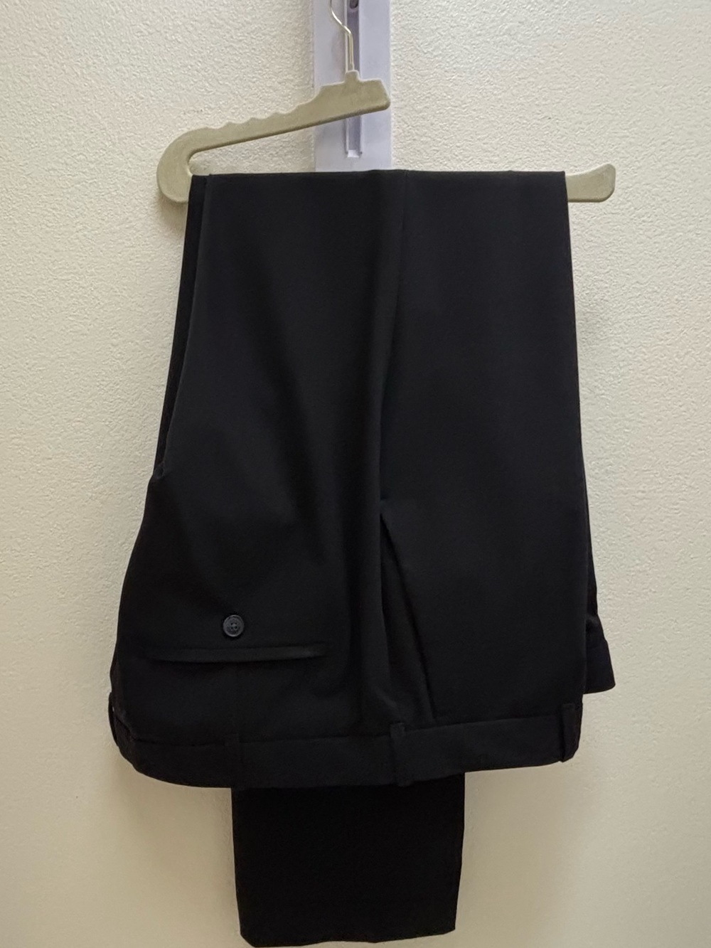Van Heusen Black Men's Dress Trousers